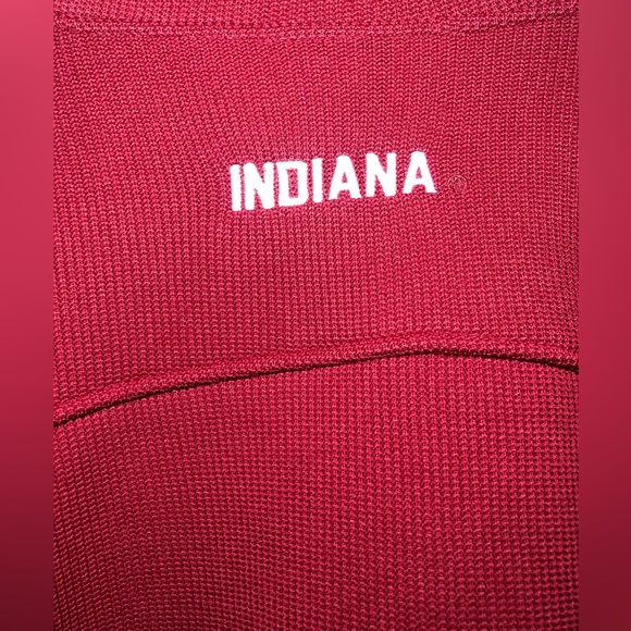 Men’s Colosseum IU Pullover Jacket, Crimson, Quarter Zip, Size M - Picture 11 of 15